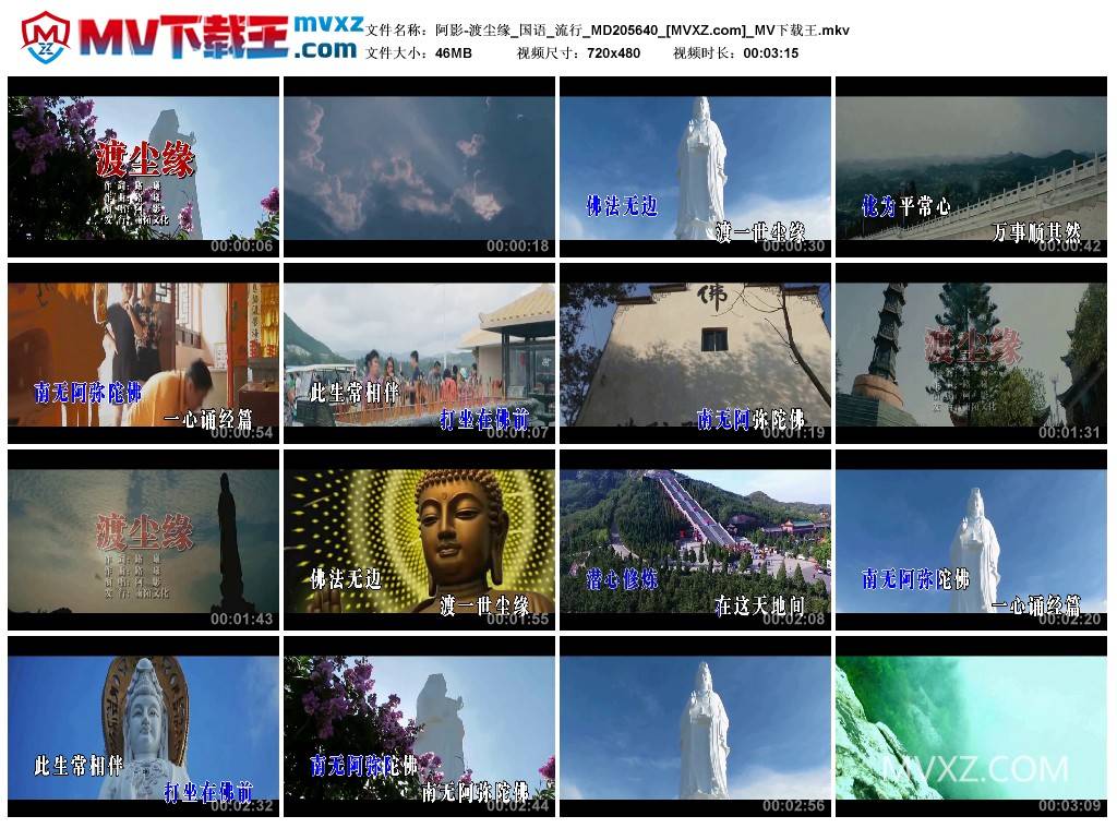 阿影-渡尘缘_国语_流行_MD205640